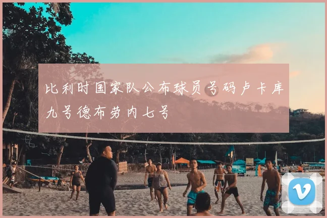 比利时国家队公布球员号码卢卡库九号德布劳内七号